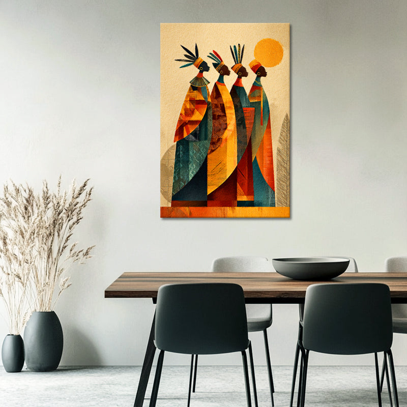 Afrikanische Kultur in Farbe