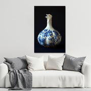 Knoblauch in Delfter Blau