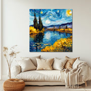 De Sterrennacht - Van Gogh (inspiratie)
