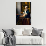 Vrouw met weegschaal - Johannes Vermeer