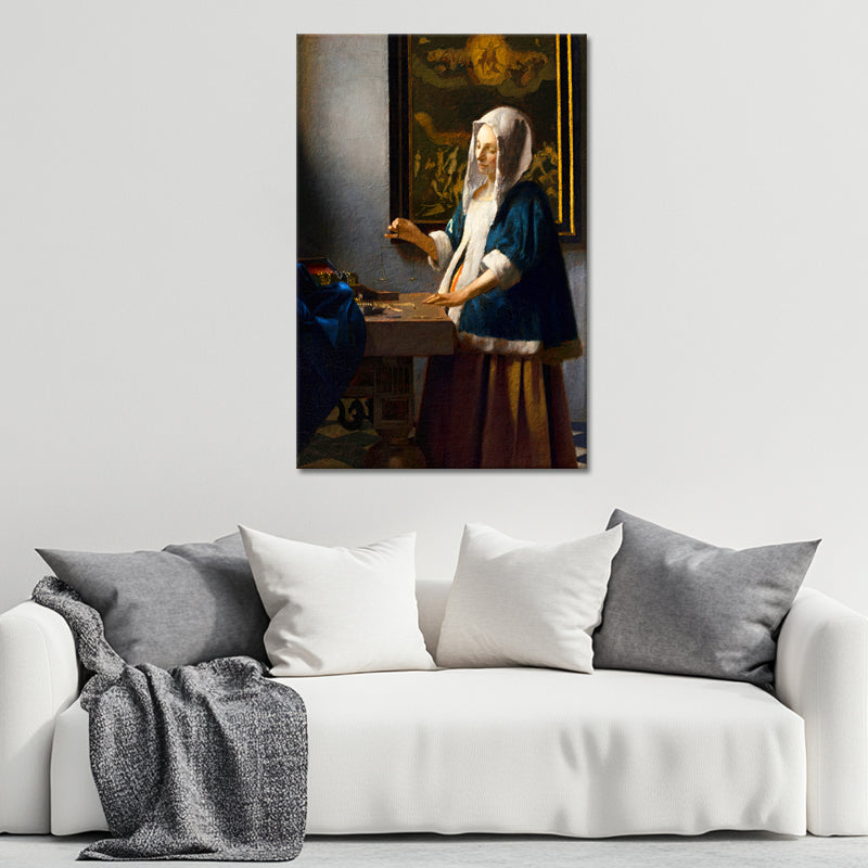 Vrouw met weegschaal - Johannes Vermeer
