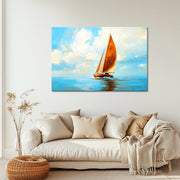 Zeilboot op Zee