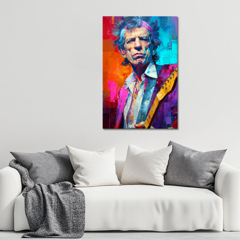 Schilderij Keith Richard