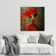 Mädchen mit Klatschmohn