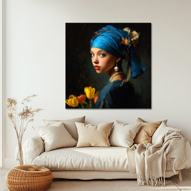 Mädchen mit dem Perlenohrring (Inspiration)