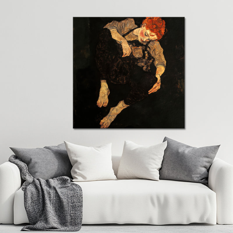 Eingeschlossener Körper - Egon Schiele (Inspiration)