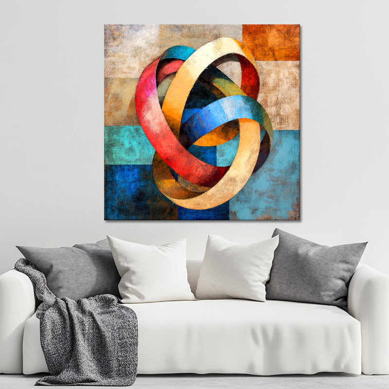 Abstracte kleurrijke vormen