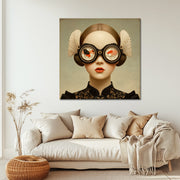Surrealistische Frau