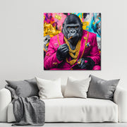Stilvoller Gorilla