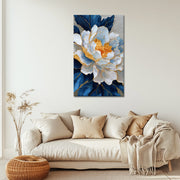 Expressieve Pioen Schilderij
