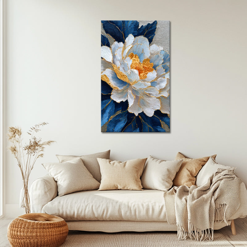 Expressieve Pioen Schilderij