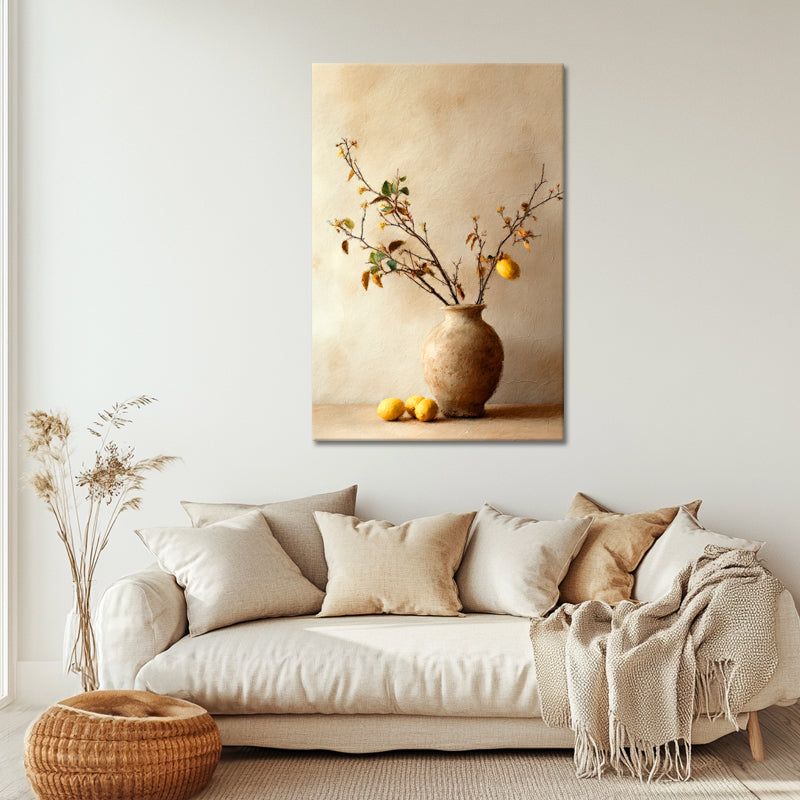Stillleben Zitronen Kunst