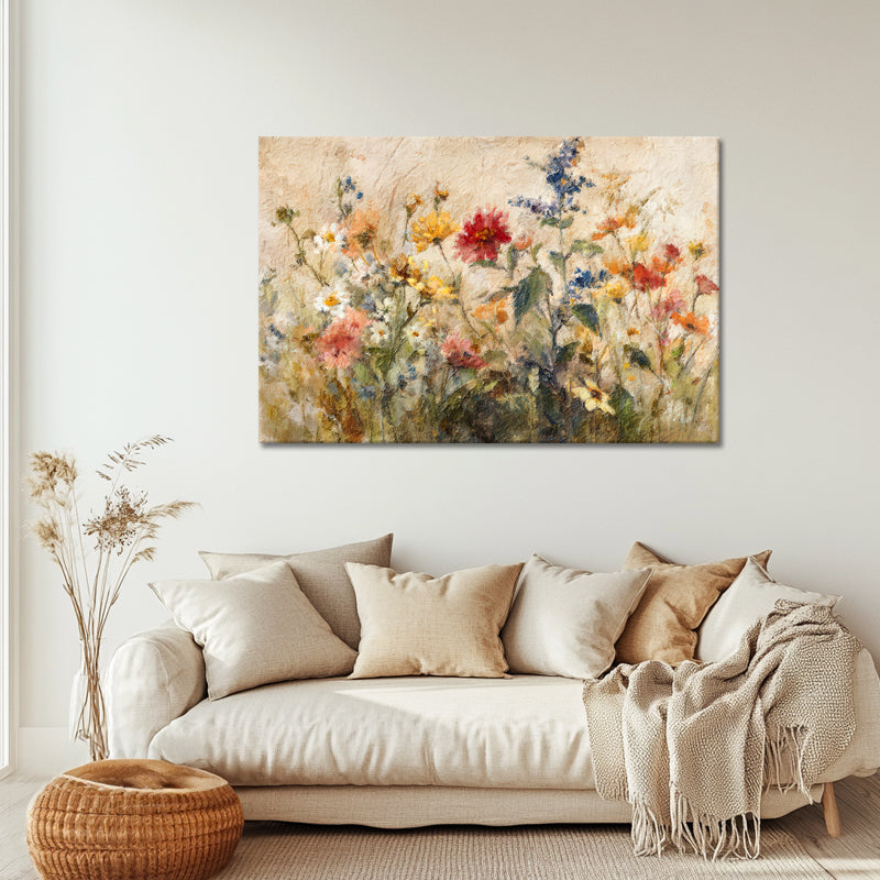 Wildblumenwiese Kunst