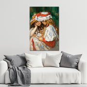 Zwei lesende Mädchen - August Renoir