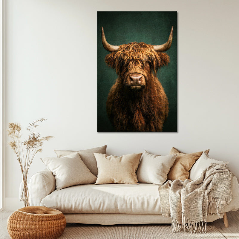 Portret Schotse hooglander