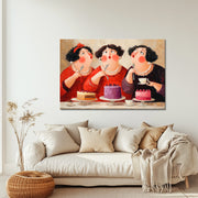 Drie Vrouwen - Dikke Dames Art