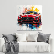 Rode Mercedes-AMG GT