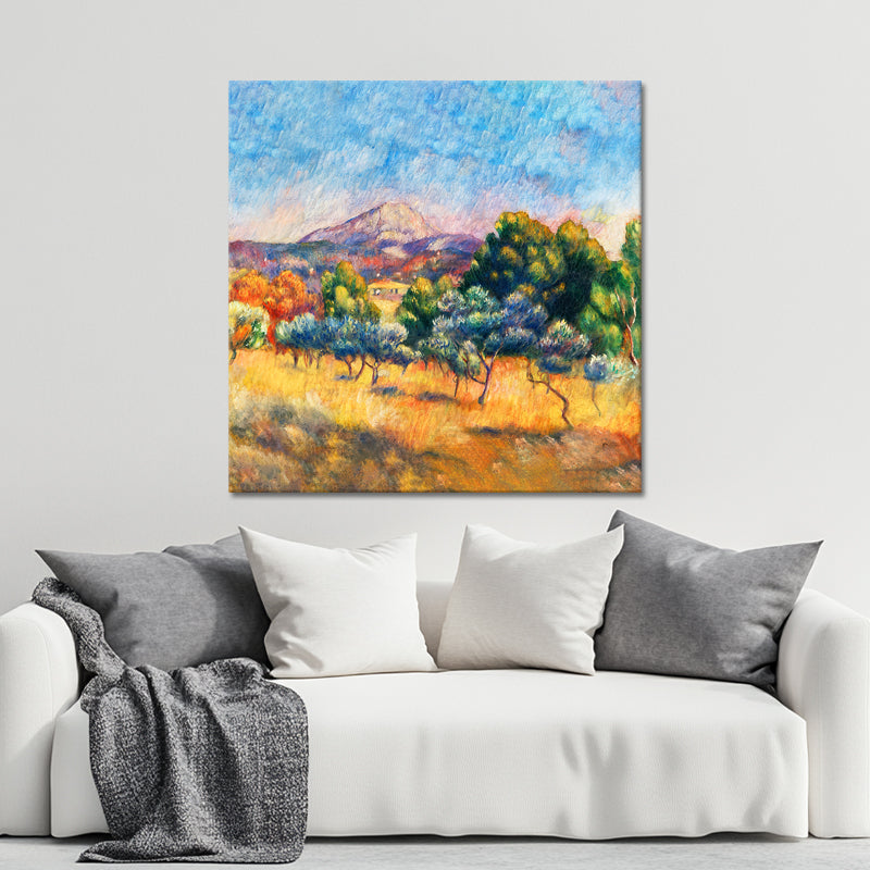 Montagne Sainte Victoire Paysage - Pierre-Auguste Renoir