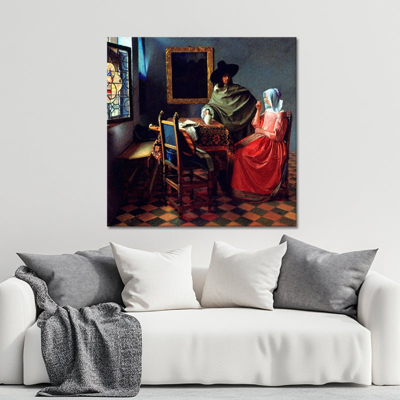 Das Weinglas - Johannes Vermeer
