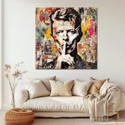 David Bowie-collage art
