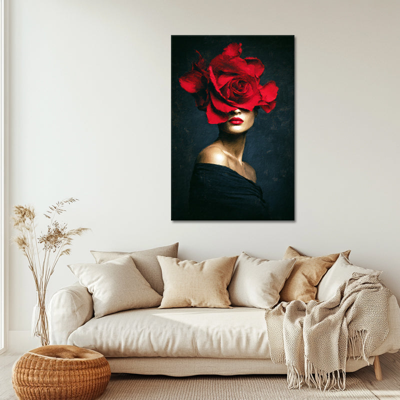 De Vrouw en de Bloem