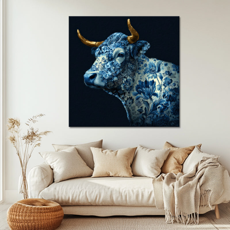 Delfts blauw Stier