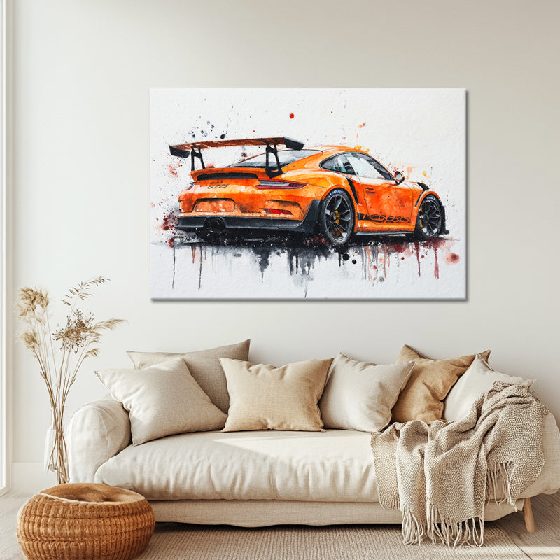 Porsche GT3 RS Car art