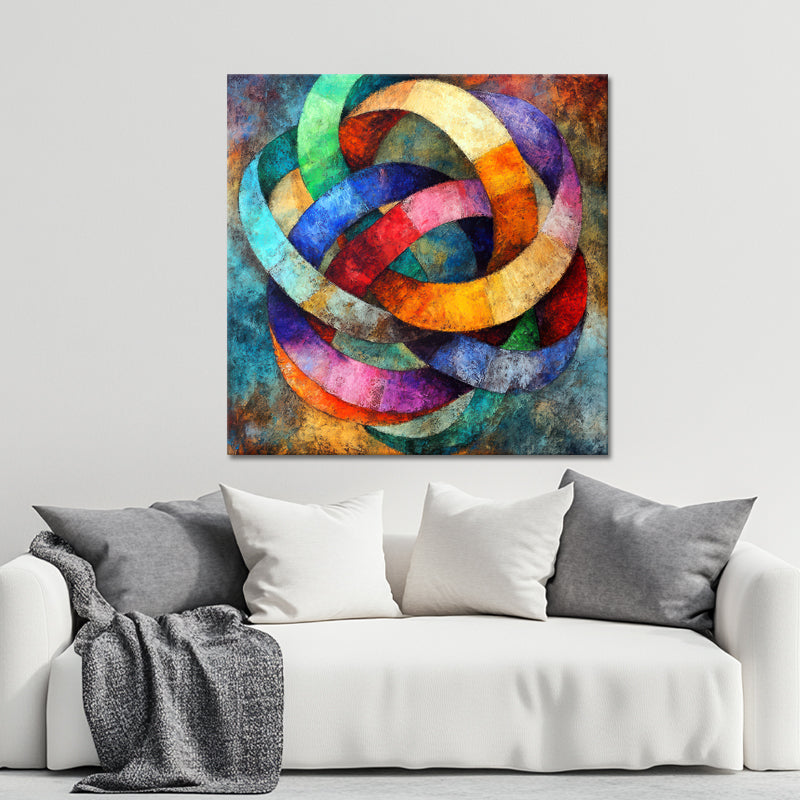 Abstracte kleurrijke vormen I