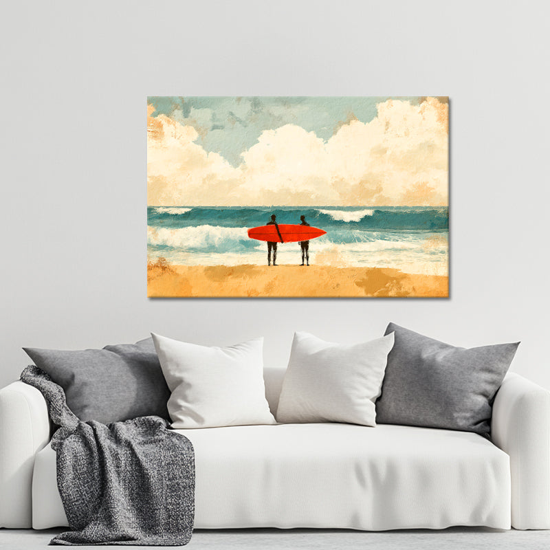 Wellen und Surfer II