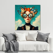 Vrouw met vlinders Art II