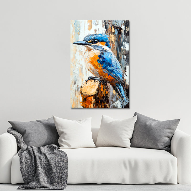Gemälde Eisvogel II