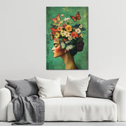 Frida Kahlo met vlinders
