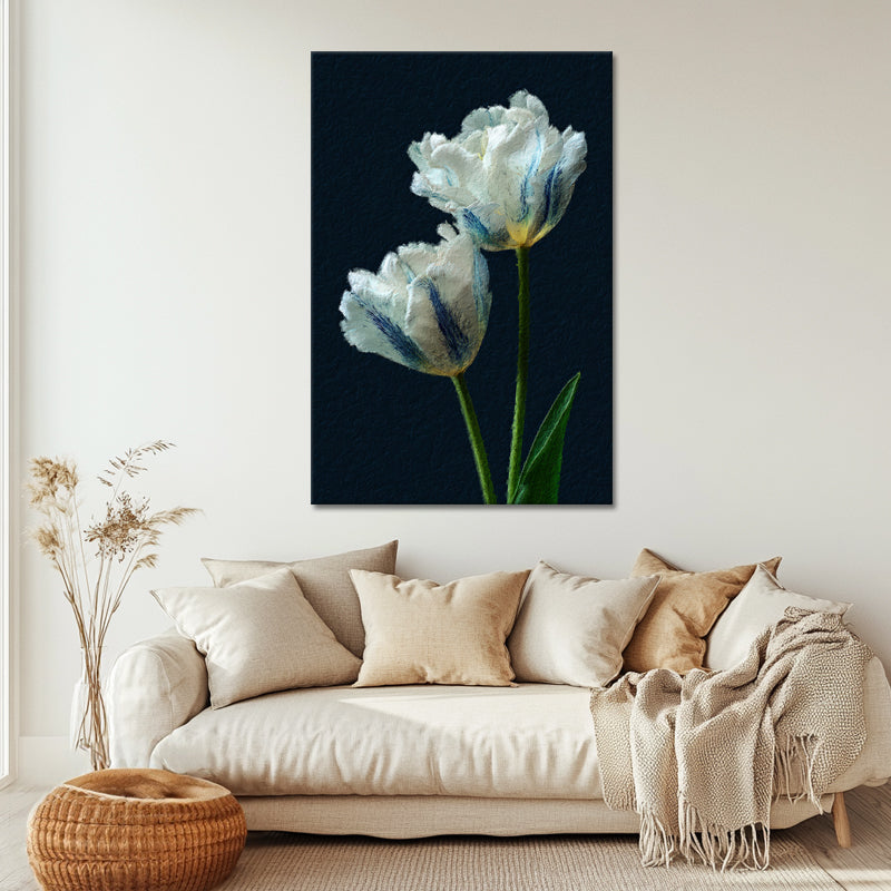 Elegante Witte Tulpen
