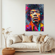 Muziek icoon Jimi Hendrix