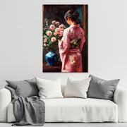 Asiatische Frau im Kimono III