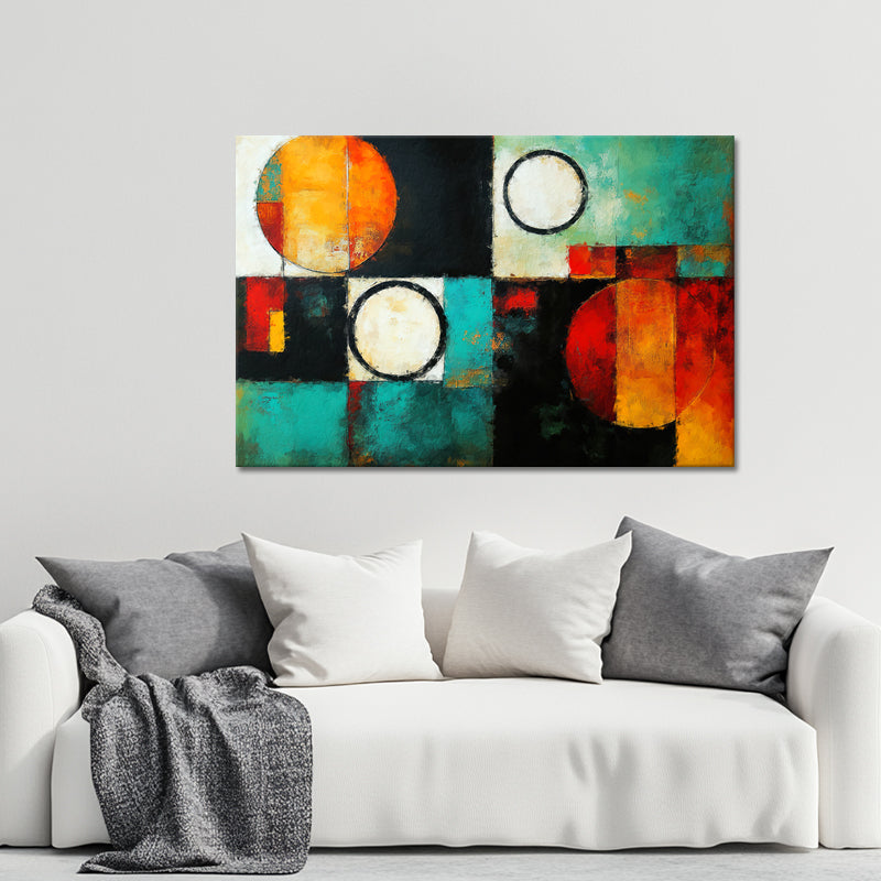 De Abstract - schilderij