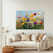 Veld vol bloemen art