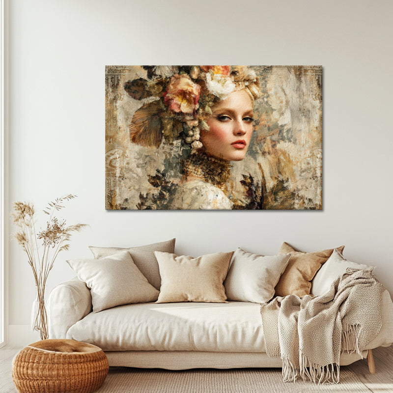 Elegante Vrouw Romantische