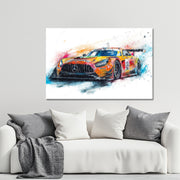Mercedes AMG GT3 Gemälde