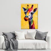 Giraffe in kleur