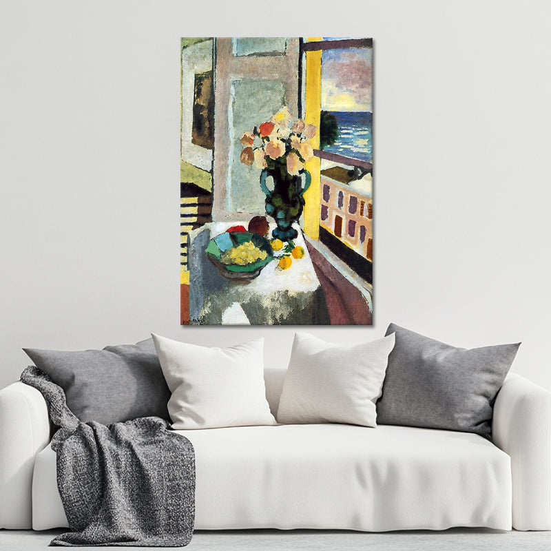 Flowers in Front - Henri Matisse