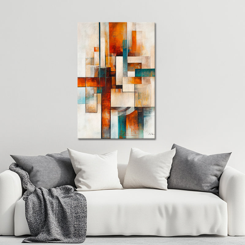 Schilderij Abstracte lijnen