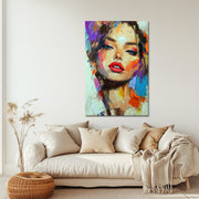 Moderne Kunst Vrouw
