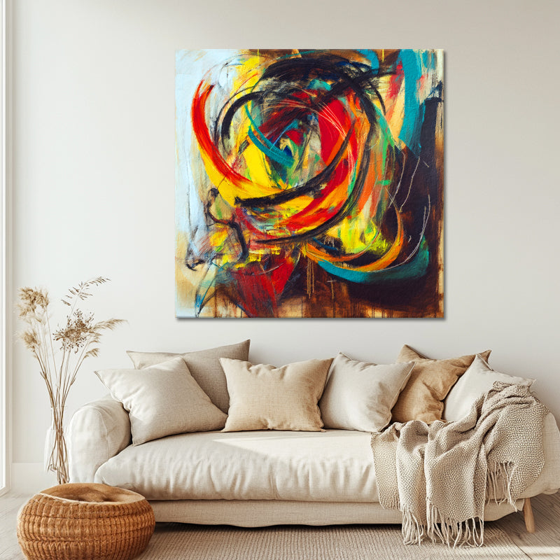 Boeiende Abstracte Kleuren II