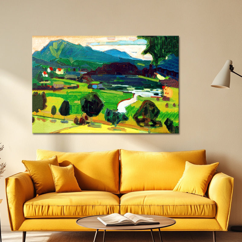 View across Staffelsee - Kandinsky