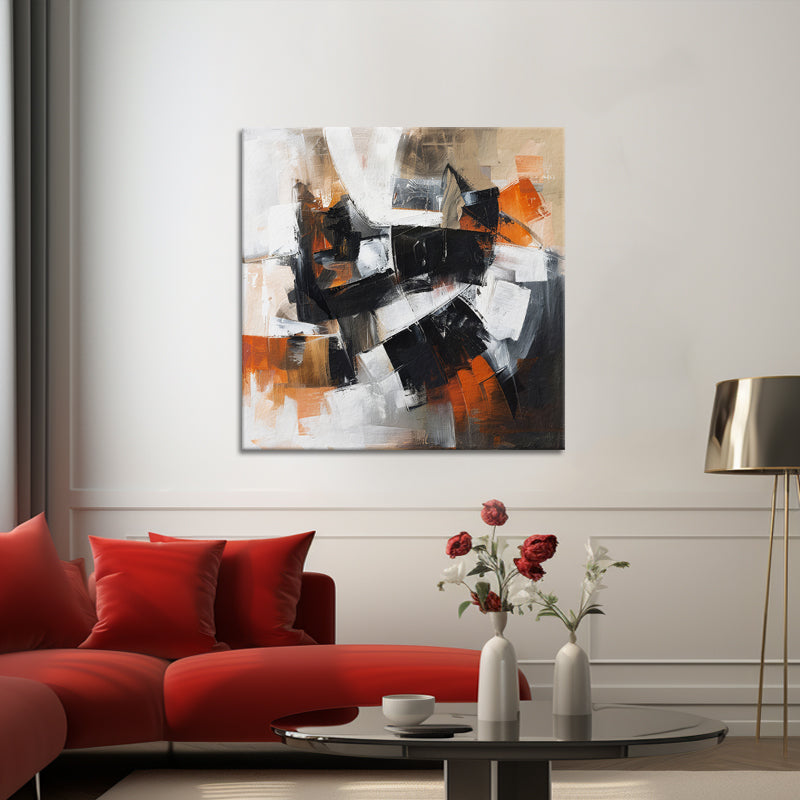 Abstraktes Kunstgemälde