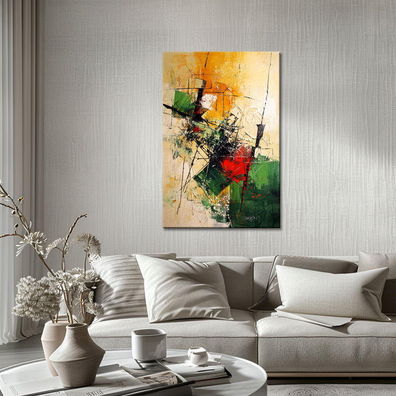 Wanddecoratie abstract II_