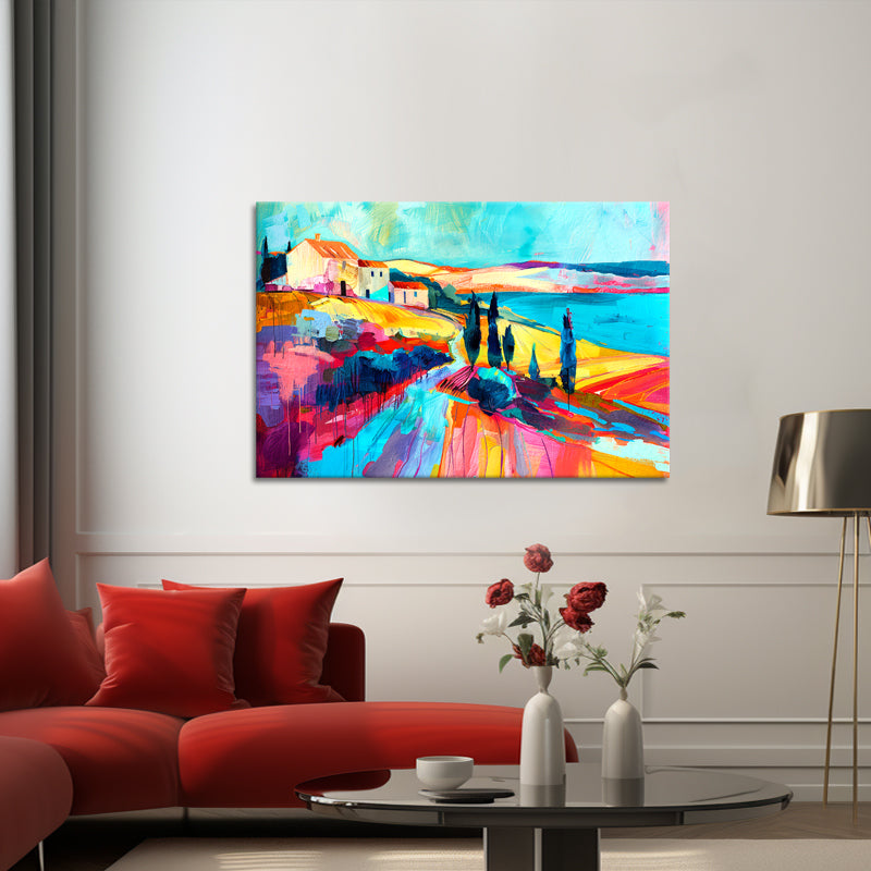 Landschap in kleur
