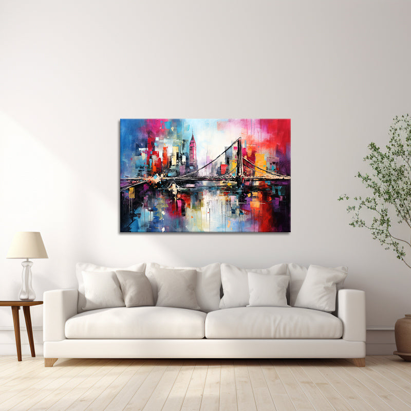 Brug schilderij
