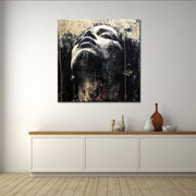 Schilderij vrouw in art